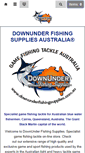 Mobile Screenshot of downunderfishingsupplies.com.au